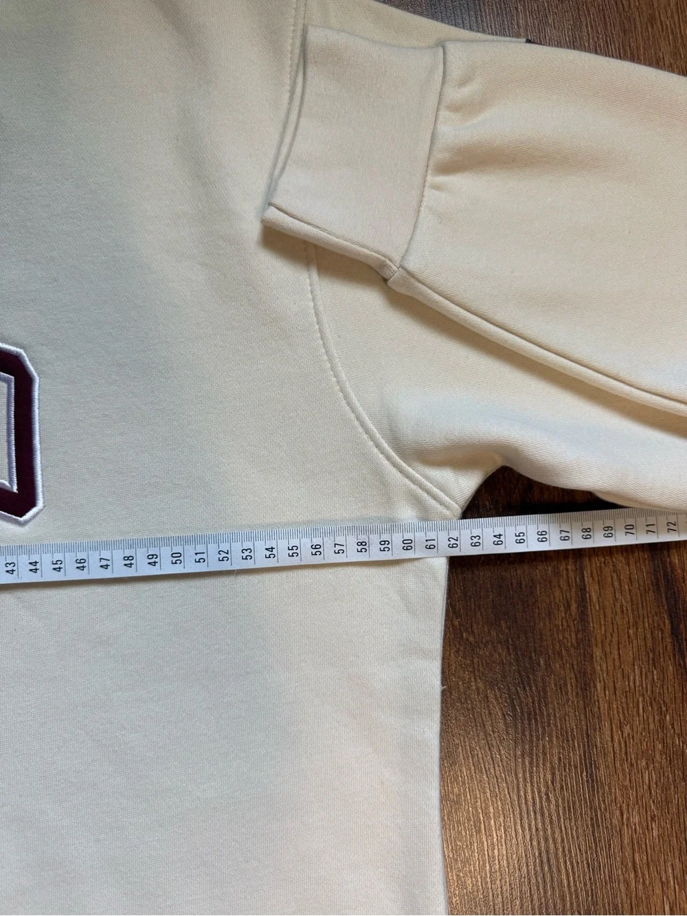 Oxford University Cream Crewneck Sweatshirt